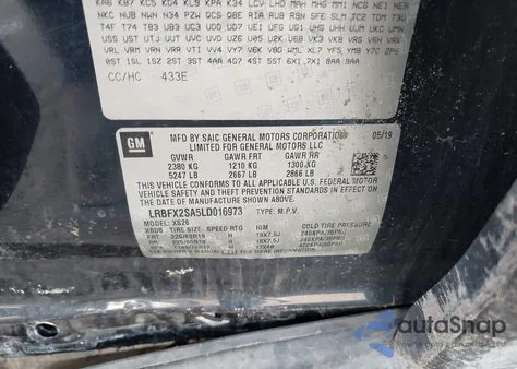 2020 Buick Envision Awd Essence from USA, damaged, VIN LRBFX2SA5LD016973